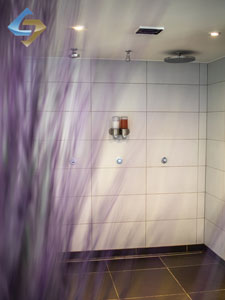 Privé sauna met rustruimte