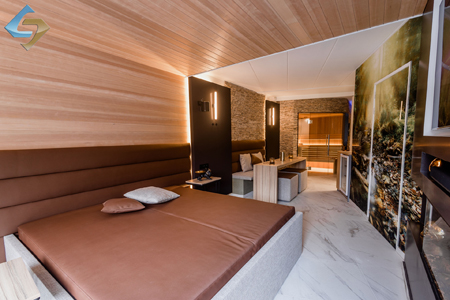 Privé sauna met Bed & Breakfast